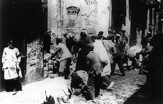 La semana trágica de Barcelona