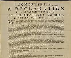 Declaración de Independencia americana