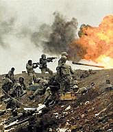 Guerra del Golfo pérsico Kuwait