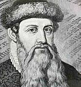 invención de la imprenta por Guterberg