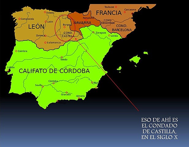 Creación del Condado de Castilla