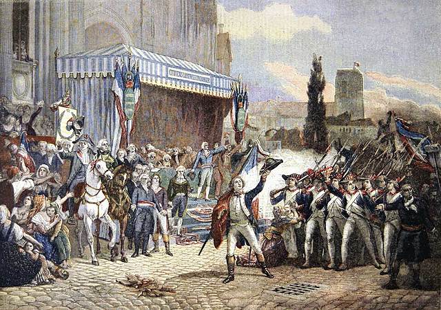 La Asamblea Nacional declara la guerra a Austria