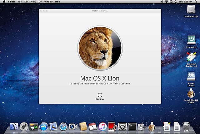 MAC OS X 10.7 Lion