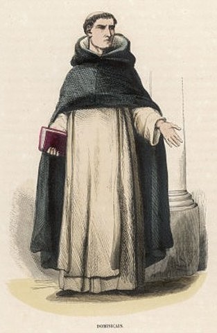 Llegada de la orden religiosa de los Dominicos.