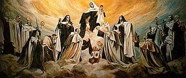 Llegada de la orden religiosa de los Carmelitas.