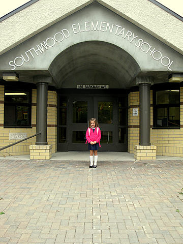 First day of kindergarten!