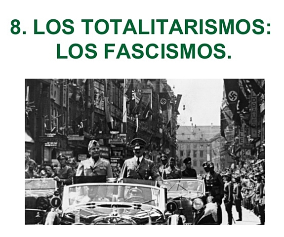 Totalitarismos y fascismos