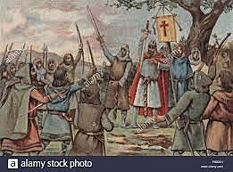 Pelayo funda el Reino de Asturias