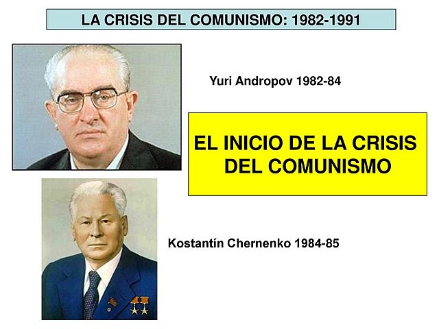Crisis comunista