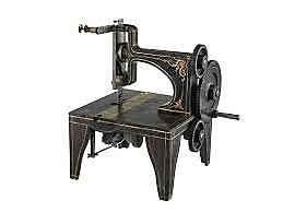 Máquina de coser con un sistema de doble hilo