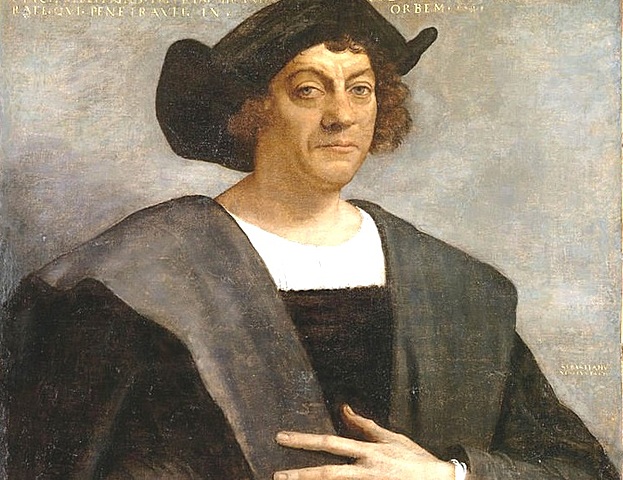 Christopher Columbus "Founds" New World