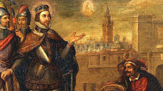 Conquista de Sevilla para Fernando III de castilla