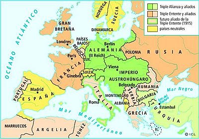 Nuevo mapa de Europa, sin imperios