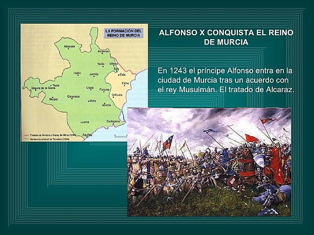 Castilla conquista Murcia