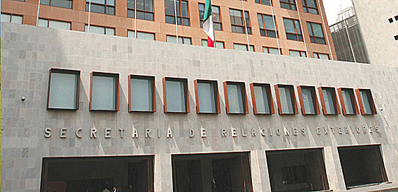 Antecedentes de la secretaria de relaciones exteriores.