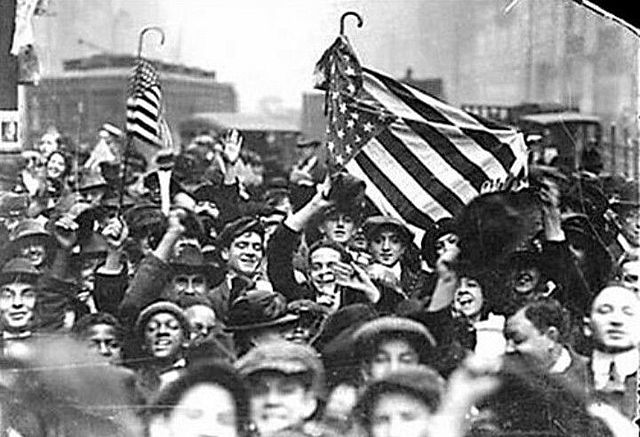 Finaliza la Primera Guerra Mundial