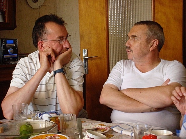 Yves et son cousin Gilbert