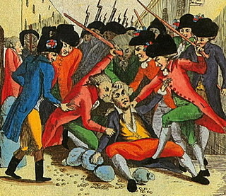 Golpe de Estado de los jacobinos y sans-culottes.
