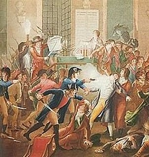 Detención y ajusticiamiento de Robespierre y otros dirigentes jacobinos: se inicia el Directorio.