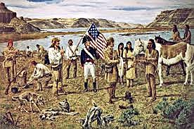 Lewis and Clark Peaceful relations