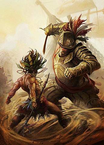 Llegada de Nuño Beltrán a Tzitzuntzan