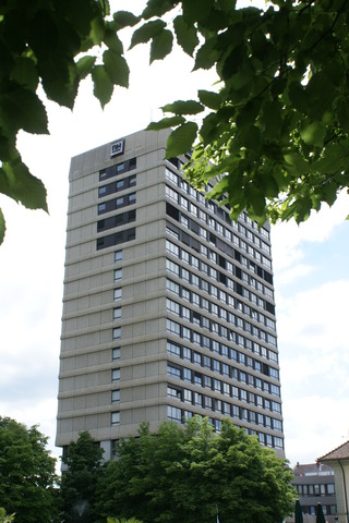 Construction de l'Eurotel