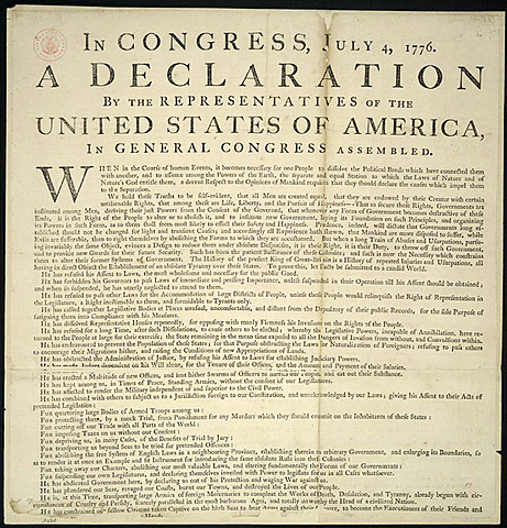 Declaration of Independence