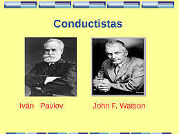 LA PERSPECTIVA CONDUCTISTA WATSON SKINNER PAVLOV