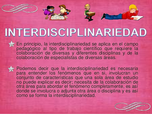 LA INTERDISCIPLINARIEDAD