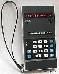 Primera calculadora portátil