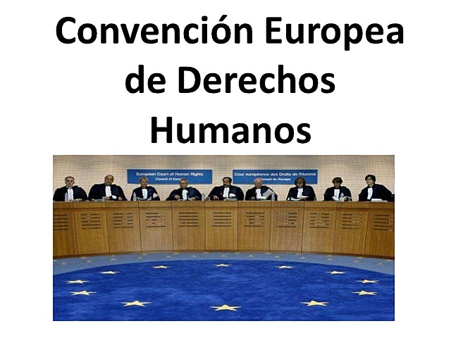 Convención europea sobre derechos humanos