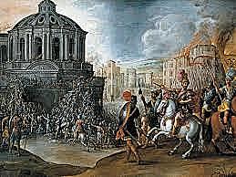 The sack of Rome