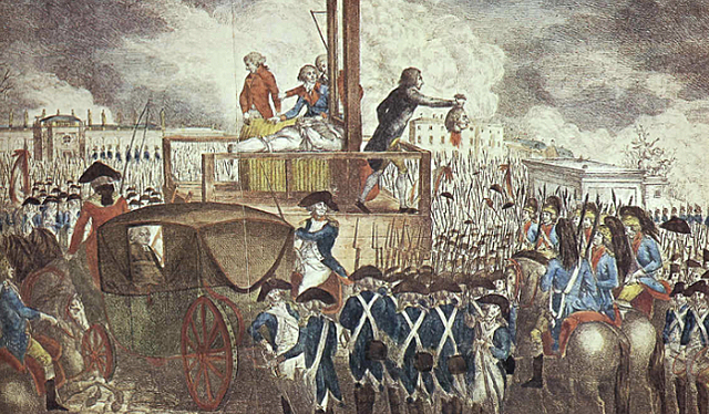 Lluis XVI és condemnat a la guillotina