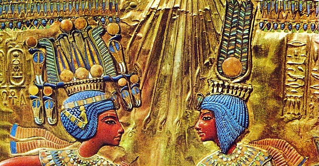 Era egipcia (Busto de Nefertiti,Tutmose)