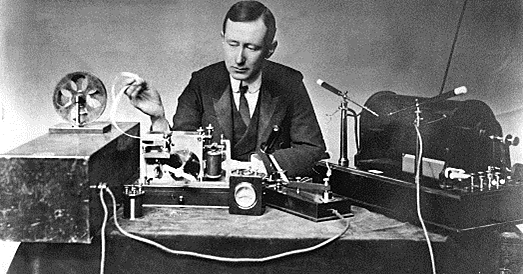 Marconi inventaba la radio