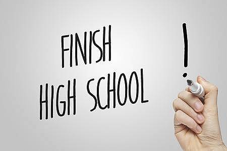 Finish high school, still flipping sneakers.