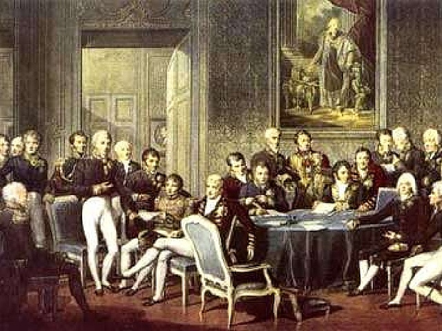 La restauración y el Congreso de Viena