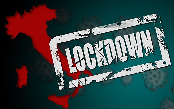 Inizio del Lockdown dell'Italia
