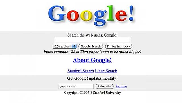 Creación de Google.