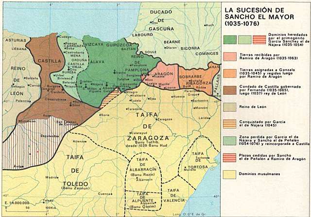 Reinado de Sancho III el Mayor (unificación de los territorios cristianos)