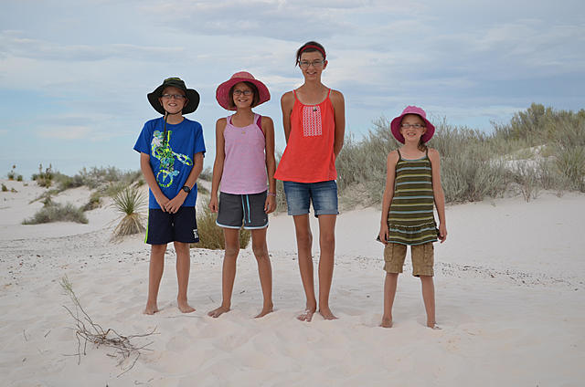 First Time in a Desert