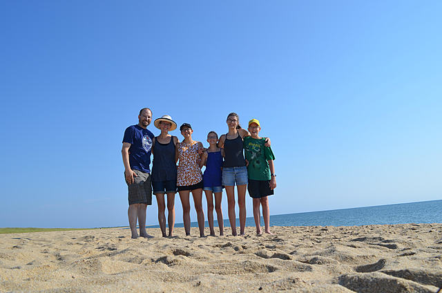 First Time in the Ocean