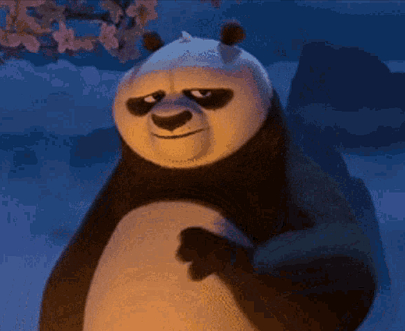 Po is mistreated among his peers.