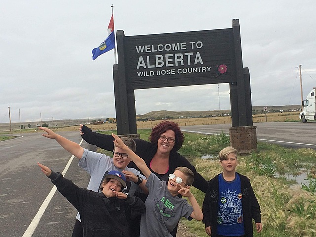 went to alberta for a couple days