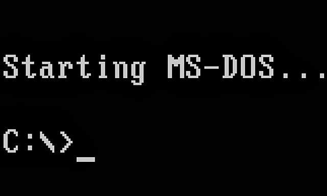 Primer sistema operativo MS-DOS