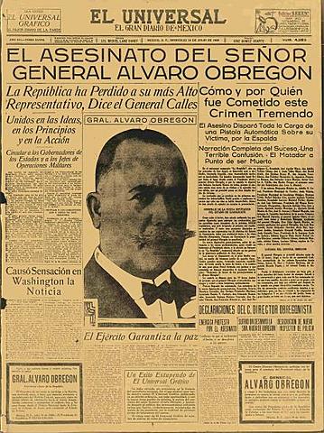 Asesinato Obregón