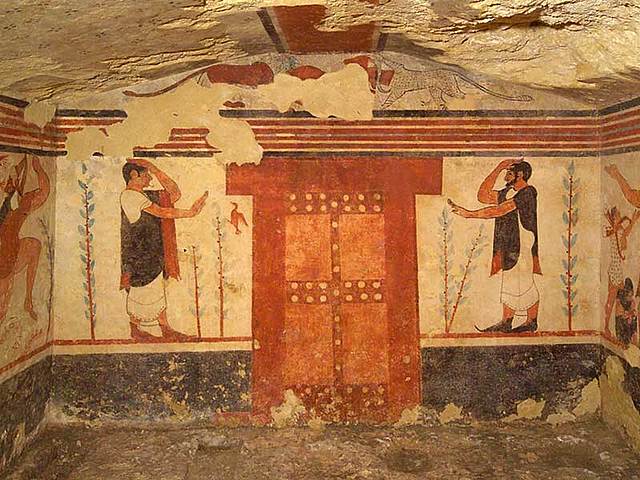 Pintures al fresc de la tomba dels Àugurs
