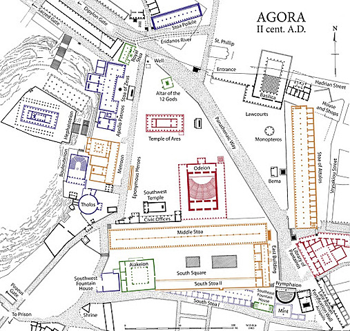 Athenian agora.