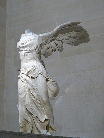 Winged Victory of Samothrace.