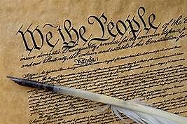 U.S. Constitution written